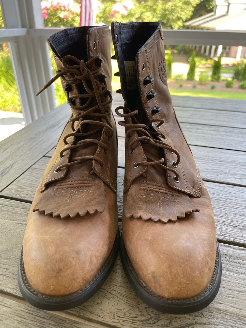 Ariat Heritage Lacer Women’s Leather Boots size 11 D